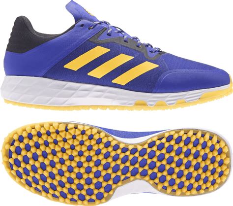 blauwe adidas hockeyschoenen